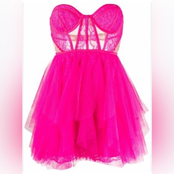 For Love and Lemons Rosario Mini Dress - Picture 3 of 8